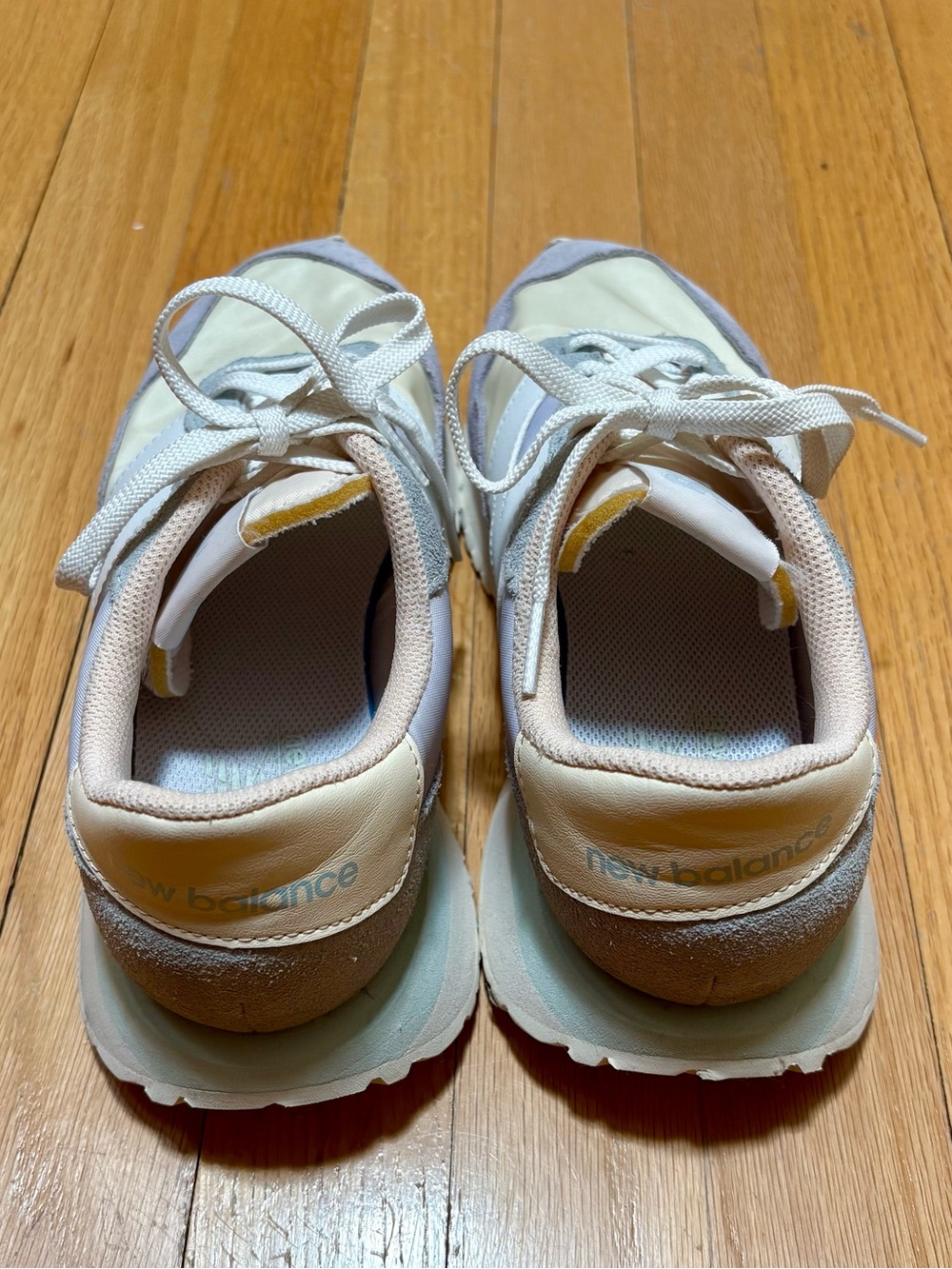 New Balance 237 Violet Haze Macadamia Nut Sneakers Size 9 - Picture 6 of 6